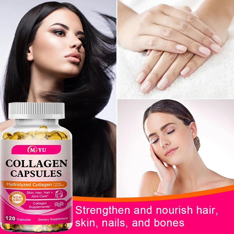 Collagen Promotes Skin Elasticity & Moisture Level Supports Hair Nails Improves Skin Texture Relieves Joint Pain Strong Bones
Collagen Promotes Skin Elasticity & Moisture Level Supports Hair Nails Improves Skin Texture Relieves Joint Pain Strong Bones