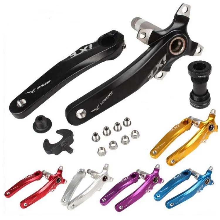 Mountain Bike Hollow One-piece Crank IXF Aluminum Alloy Crankset Modified Single-disc Left and Right Center Axle Tool
Mountain Bike Hollow One-piece Crank IXF Aluminum Alloy Crankset Modified Single-disc Left and Right Center Axle Tool