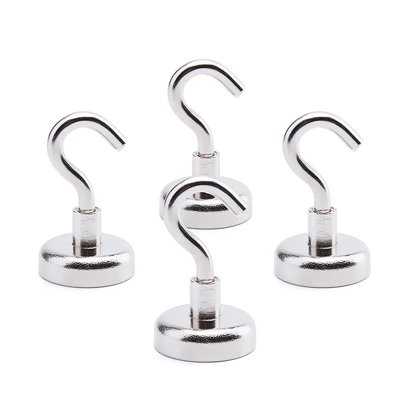 8PCS Strong Neodymium Magnetic Hook Hold Up To 12kg 5Pounds Diameter 20mm Magnets Quick Hook For Home Kitchen Workplace etc
8PCS Strong Neodymium Magnetic Hook Hold Up To 12kg 5Pounds Diameter 20mm Magnets Quick Hook For Home Kitchen Workplace etc