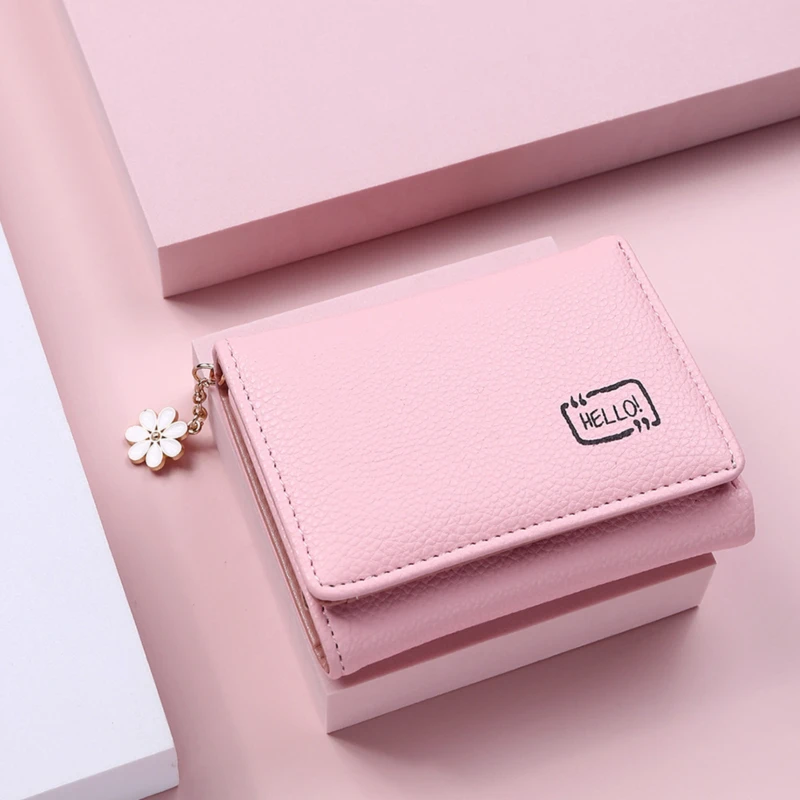 2022 Fashion Women's Wallet Short Ladies Small Card Holder Print Girls Tassel Two-fold Female Coin Bags
2022 Fashion Women's Wallet Short Ladies Small Card Holder Print Girls Tassel Two-fold Female Coin Bags