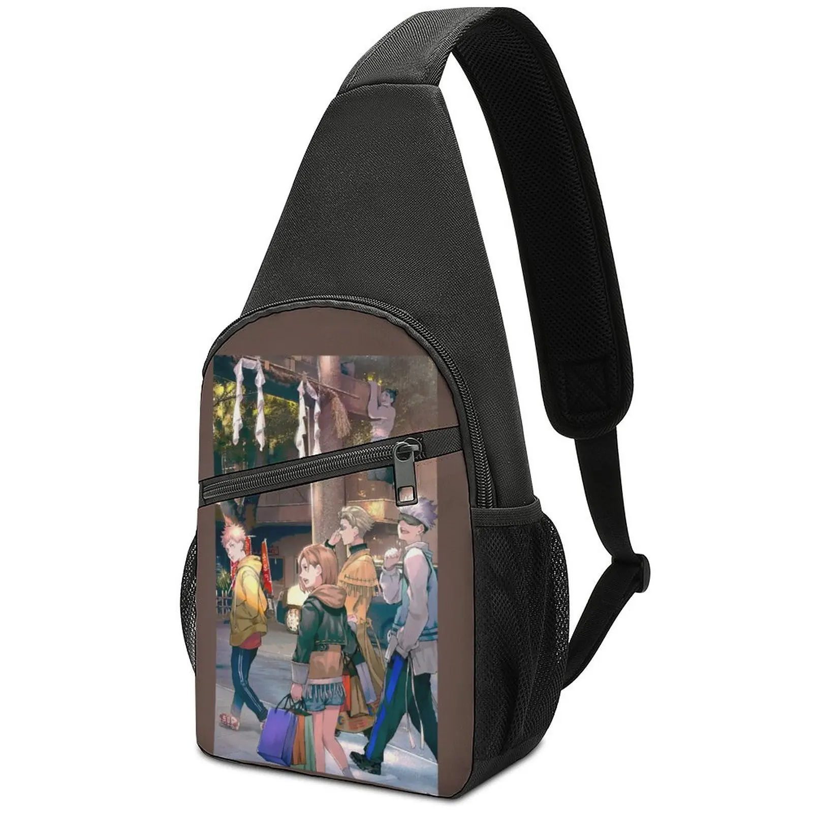Gojo Yuji Itadori Megumi Fushiguro Nobara Shoulder Bags Chest Bag Unisex School Camping Sling Bag Outdoor Print Crossbody Bags
Gojo Yuji Itadori Megumi Fushiguro Nobara Shoulder Bags Chest Bag Unisex School Camping Sling Bag Outdoor Print Crossbody Bags