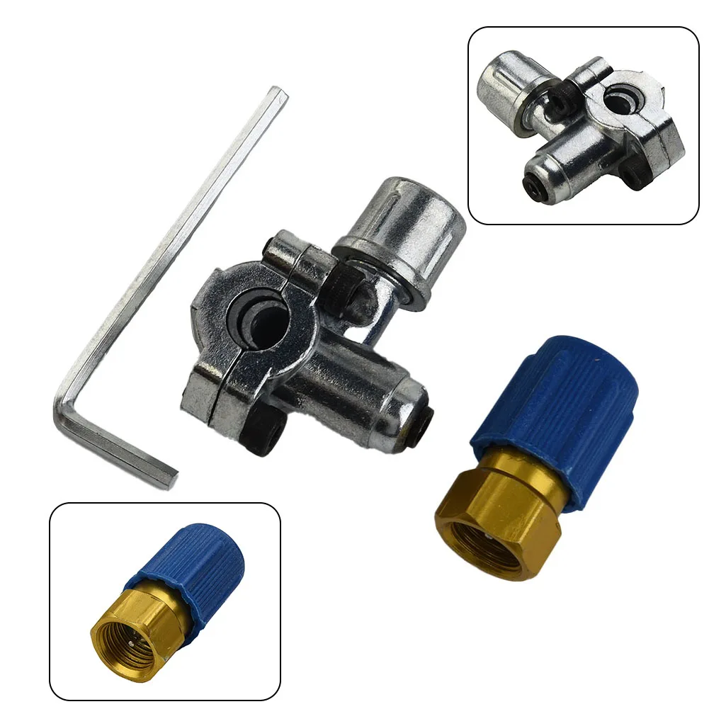 Car A/C Retrofit Valve Conversion Adapter High/Low Voltage AC Fitting Automobiles Air Conditioner BPV31 Bullet Piercing Tap Kit
Car A/C Retrofit Valve Conversion Adapter High/Low Voltage AC Fitting Automobiles Air Conditioner BPV31 Bullet Piercing Tap Kit