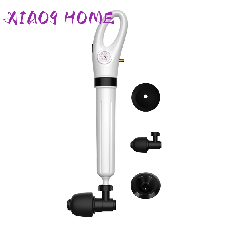 Toilet Plunger 2022 Upgrade Air Drain Blaster Pressure Pump Cleaner High Pressure Plunger Opener Cleaner Pump for Bath Toilets
Toilet Plunger 2022 Upgrade Air Drain Blaster Pressure Pump Cleaner High Pressure Plunger Opener Cleaner Pump for Bath Toilets