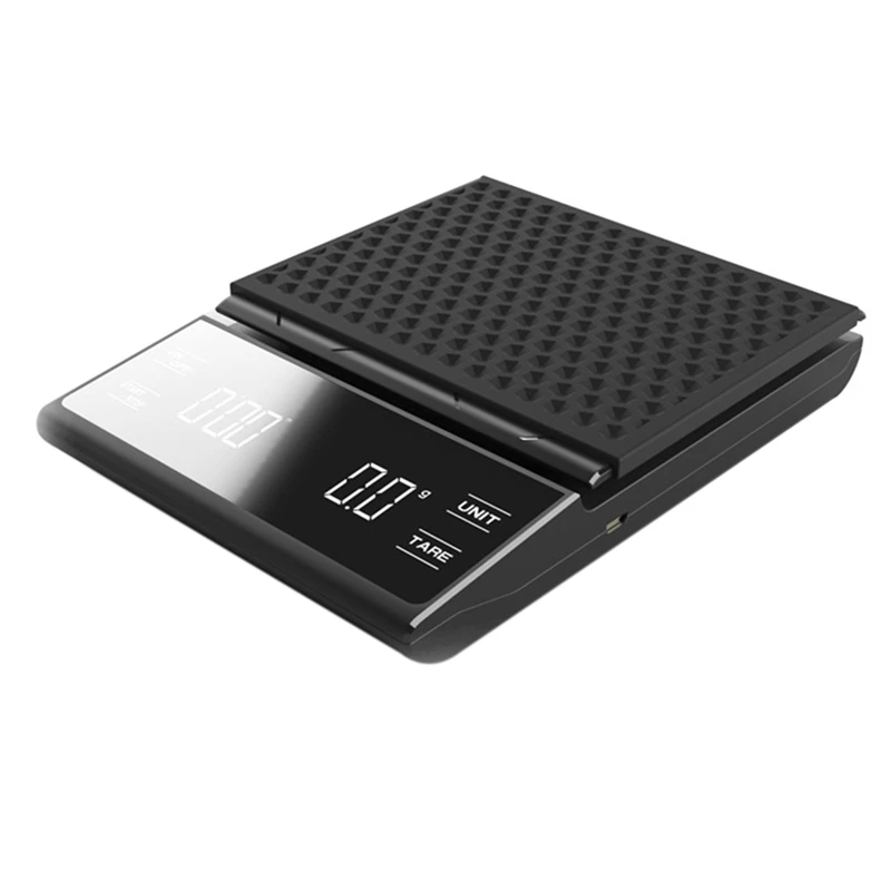 New Electronic Display Coffee Scale 3Kg/0.1G Drip Coffee With Timer High Precision Food Kitchen Scales Precision Scale
New Electronic Display Coffee Scale 3Kg/0.1G Drip Coffee With Timer High Precision Food Kitchen Scales Precision Scale
