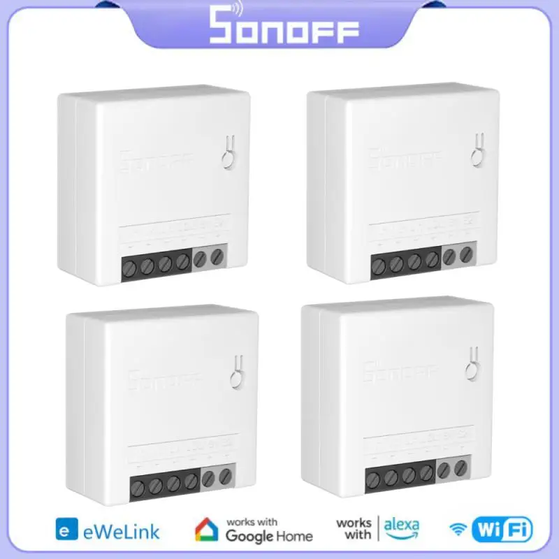 SONOFF 1-30 шт. R2 Wifi мини-переключатель таймер беспроводные переключатели дистанционное управление/Голосовое управление от eWelink Alexa Google Home
SONOFF 1-30 шт. R2 Wifi мини-переключатель таймер беспроводные переключатели дистанционное управление/Голосовое управление от eWelink Alexa Google Home