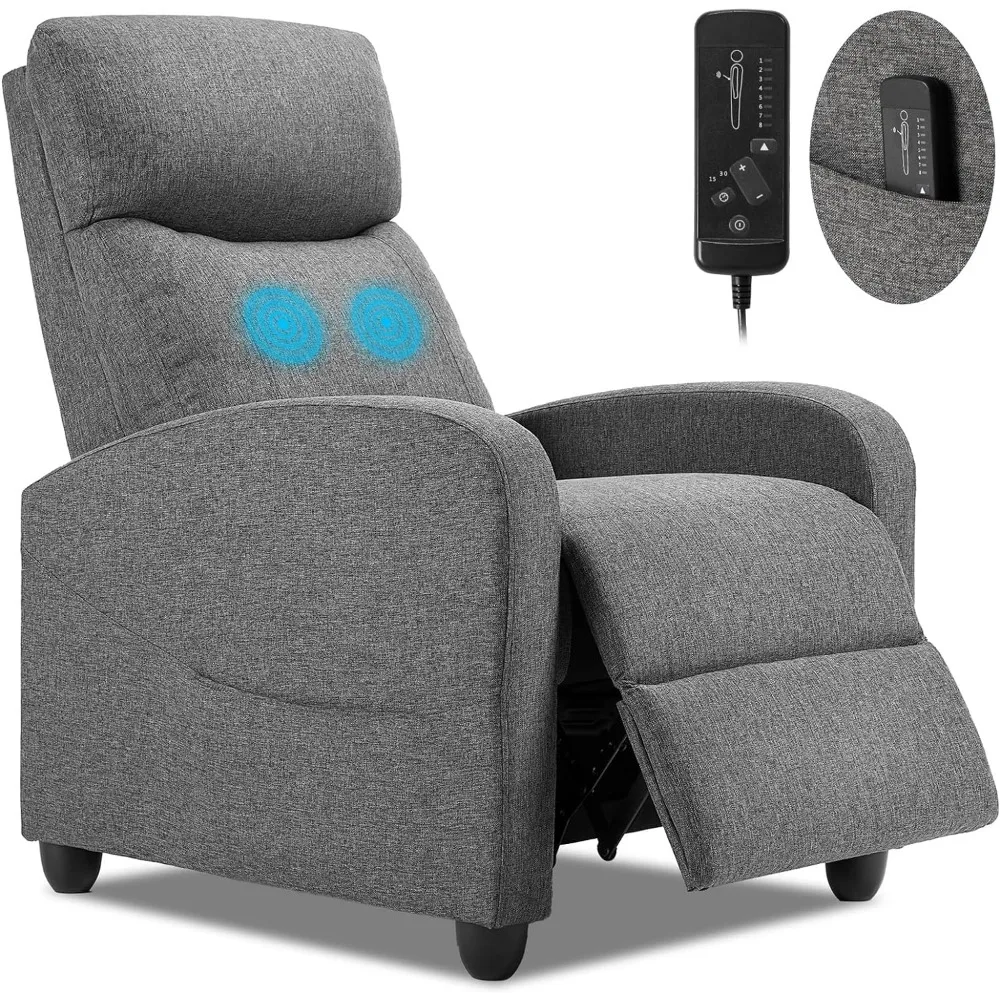 Recliner Chair for Adults, Massage Reclining Chair for Living Room, Adjustable Modern Recliners Chair, Home Theater Seating 
Recliner Chair for Adults, Massage Reclining Chair for Living Room, Adjustable Modern Recliners Chair, Home Theater Seating