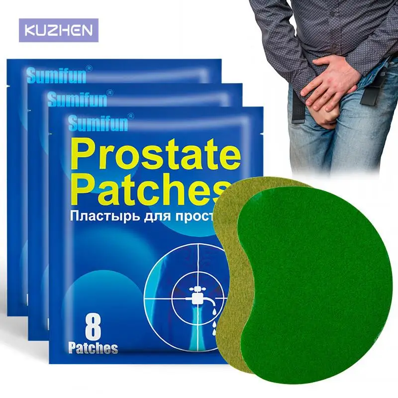 

8Pcs Prostatitis Prostate Treatment Patch Man Prostatic Navel Plaster Strengthen Kidney Herbs Medical Patch Relief Urethritis