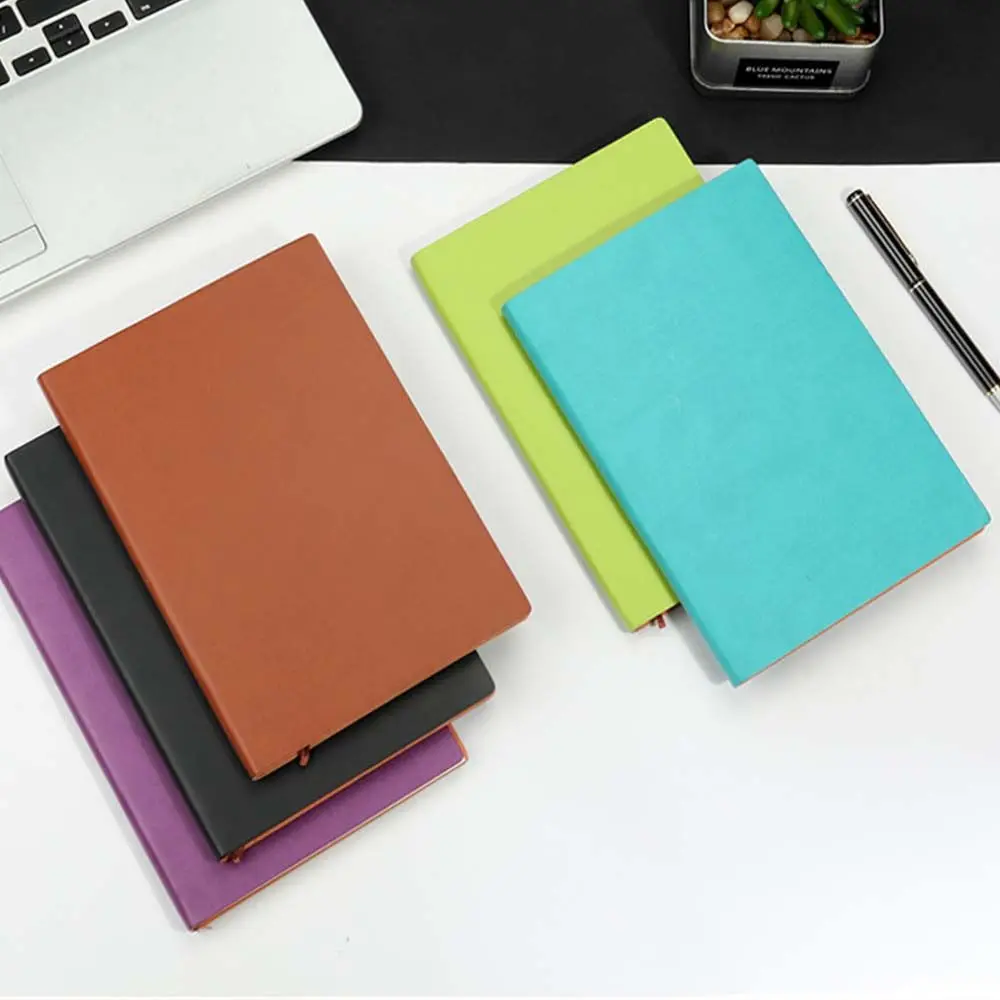 100 Sheets Soft PU Leather Notebook A5 Blank Journal Notebook Portable Business Schedule Book Simple Office School Supplies
100 Sheets Soft PU Leather Notebook A5 Blank Journal Notebook Portable Business Schedule Book Simple Office School Supplies