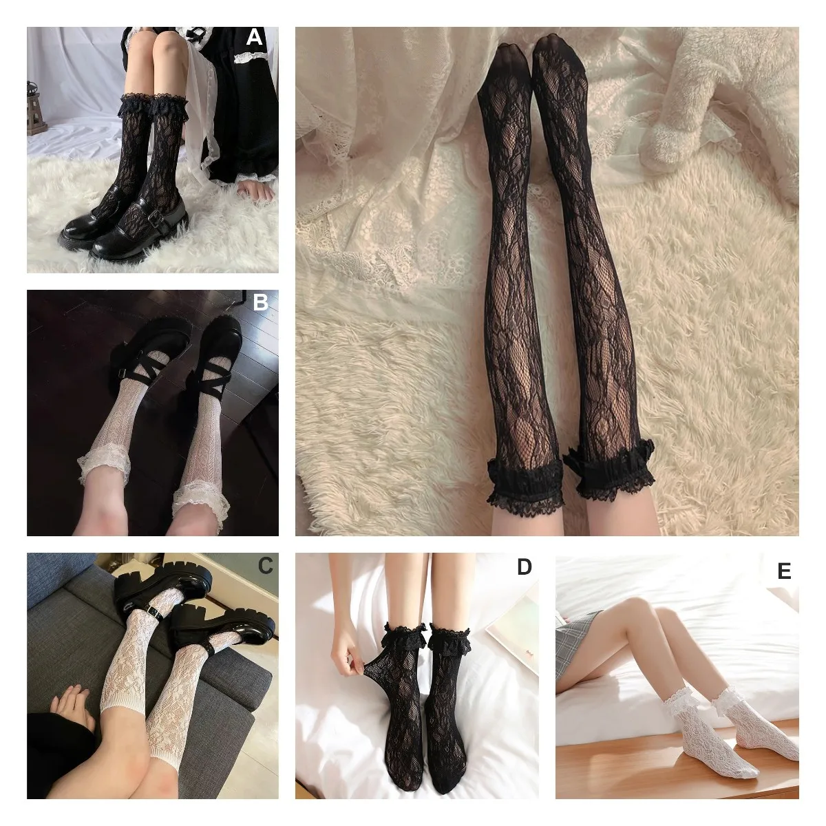 2 Colors.Women's Thin Lolita Princess Lace Socks.Vintage Ladies Girl's Love Heart Jacquard Princess Socks Female Hosiery Sox
2 Colors.Women's Thin Lolita Princess Lace Socks.Vintage Ladies Girl's Love Heart Jacquard Princess Socks Female Hosiery Sox