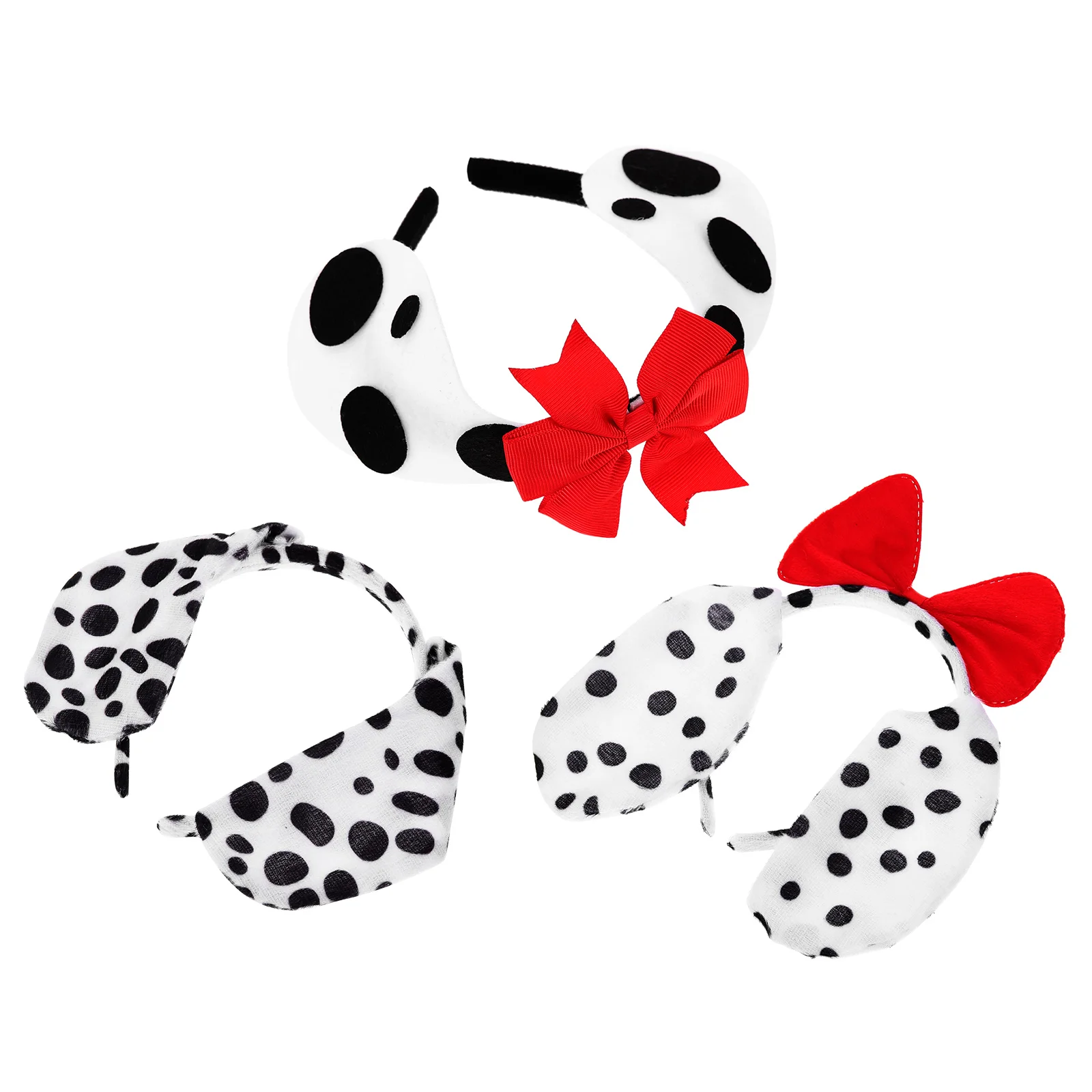 3 Pcs Dalmatians Headband Bowknot Decors Party Hair Accessories Vintage Clothes Spotty Pattern Plastic Children Lovely Tie
3 Pcs Dalmatians Headband Bowknot Decors Party Hair Accessories Vintage Clothes Spotty Pattern Plastic Children Lovely Tie
