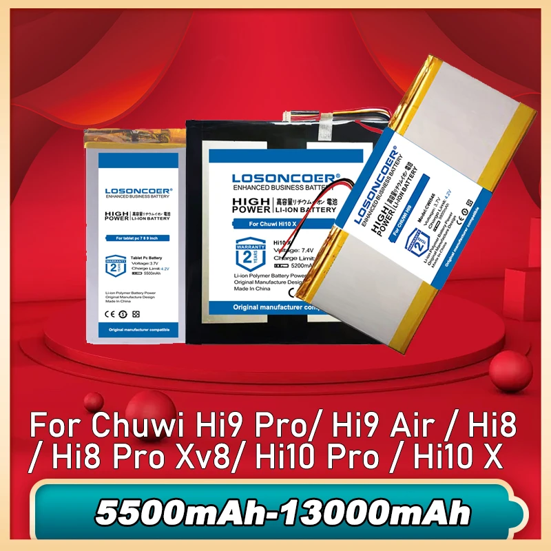 Фото Аккумулятор 13000 мАч 5900 для Chuwi Hi9 Pro Air Hi8 / Xv8 Ainol NOVO 7 Hi10 X Hi12 3 wire |