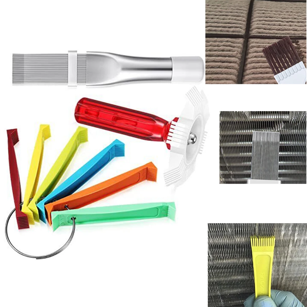 FCR6 Car Air Conditioning Fin Comb Tool Kit Cleaning Tools 3pcs Air Conditioner Straightening Evaporator Condenser For Car
FCR6 Car Air Conditioning Fin Comb Tool Kit Cleaning Tools 3pcs Air Conditioner Straightening Evaporator Condenser For Car