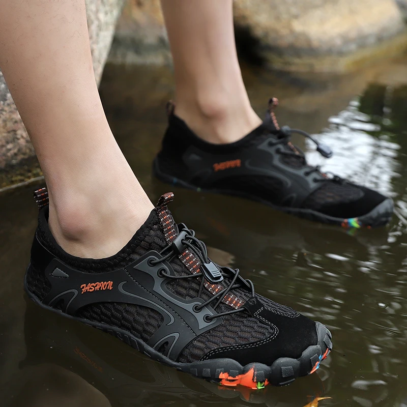 Large Size Multi-purpose Sports Shoes Men Hiking Shoes Outdoor Beach Swimming Diving Shoes Summer Five-finger Barefoot Shoes New
Large Size Multi-purpose Sports Shoes Men Hiking Shoes Outdoor Beach Swimming Diving Shoes Summer Five-finger Barefoot Shoes New