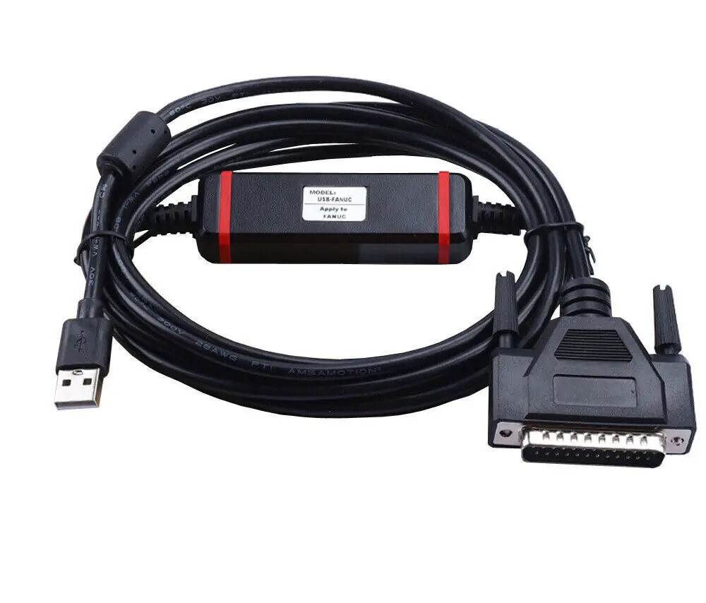 

USB-FANUC For Fanuc USB To DB25 Pin CNC Fanuc RS232 Serial Data Download Cable