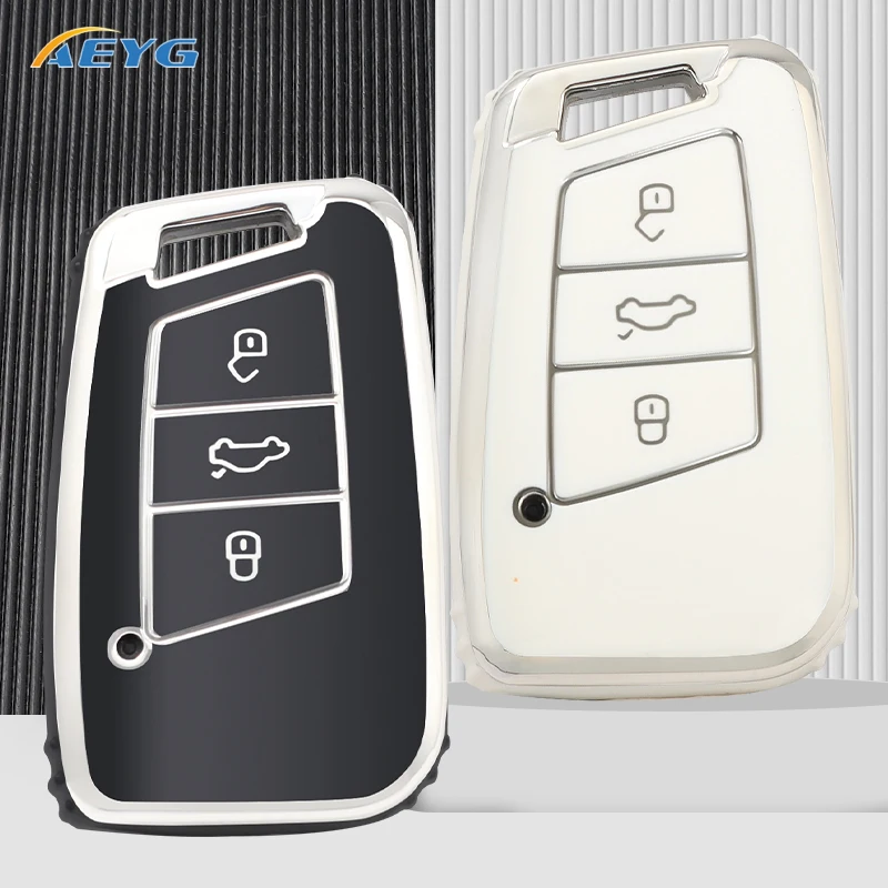TPU Car Remote Key Case Cover Shell Fob For VW Volkseagen Passat B8 Magotan For Skoda Superb A7 Kodiaq For Seat Protector Holder
TPU Car Remote Key Case Cover Shell Fob For VW Volkseagen Passat B8 Magotan For Skoda Superb A7 Kodiaq For Seat Protector Holder