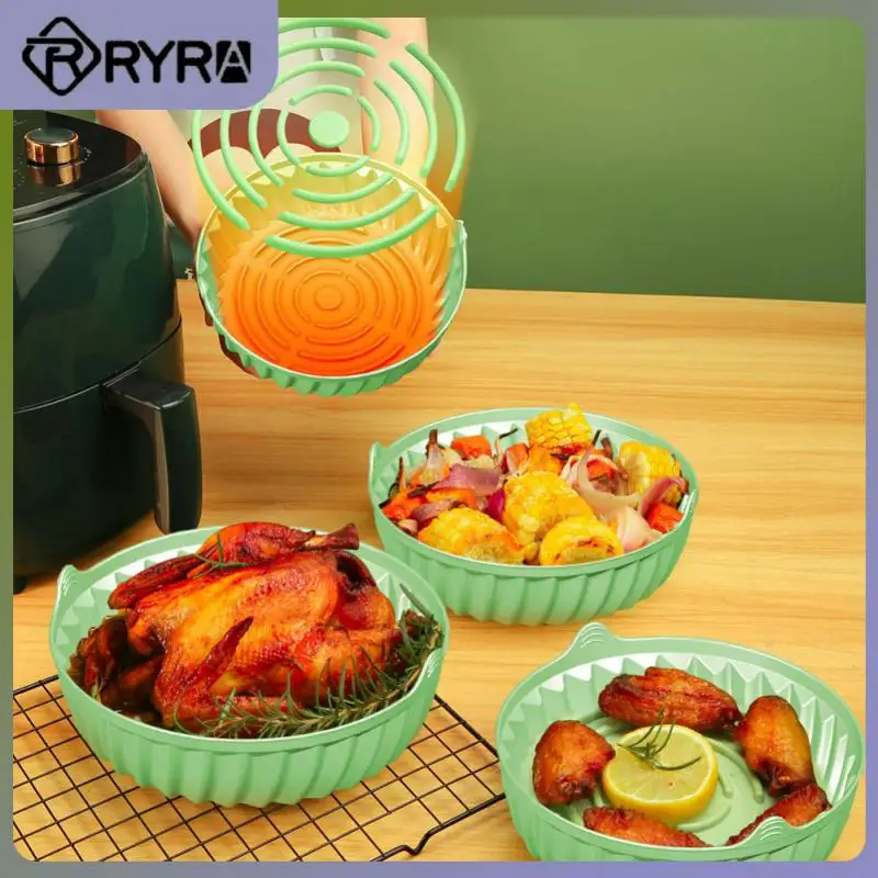 High Temperature Resistant Silicone Pot Pad Silica Gel Bakeware Silicone Pad Reusable Baking Pan Round Air Fryer Accessories
High Temperature Resistant Silicone Pot Pad Silica Gel Bakeware Silicone Pad Reusable Baking Pan Round Air Fryer Accessories