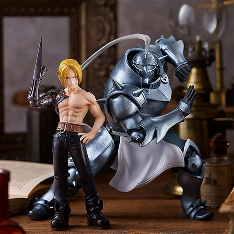 

Pre Sale Fullmetal Alchemist Anime Figure Alphonse Elric Edward Elric Anime Figurine Figural Models Action Toy Figures Periphery