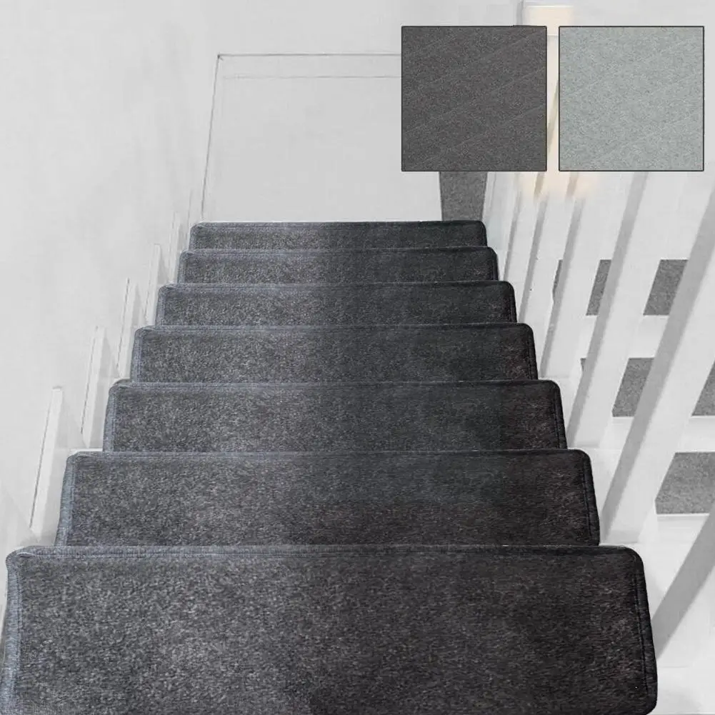 Self Adhesive Stair Tread Carpet Mats Anti-skid Step Rugs Safety Color Mute Floor Indoor Warm Pad 20*55cm For Home D3b2 T2m1
Self Adhesive Stair Tread Carpet Mats Anti-skid Step Rugs Safety Color Mute Floor Indoor Warm Pad 20*55cm For Home D3b2 T2m1