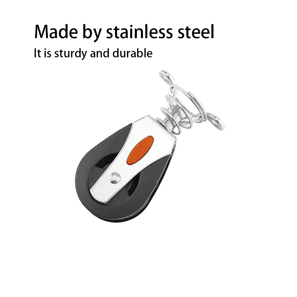 Pulley Marine 316 Stainless Steel Sheave Mountings Boats Equipment Tools Sailing Swivel Tool Runner Fittings Part
Pulley Marine 316 Stainless Steel Sheave Mountings Boats Equipment Tools Sailing Swivel Tool Runner Fittings Part