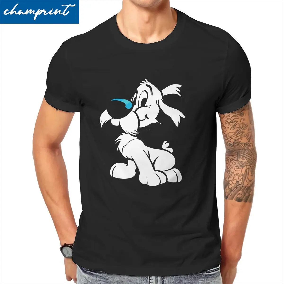 Men's Asterix And Obelix T Shirts Dogmatix Idefix Ideafix Dog Cotton Clothing Leisure Round Collar Tee Shirt 6XL T-Shirts
Men's Asterix And Obelix T Shirts Dogmatix Idefix Ideafix Dog Cotton Clothing Leisure Round Collar Tee Shirt 6XL T-Shirts