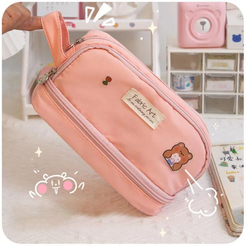 Pencil Cases For Girls School Supplies Pencil Pouch Trousse Scolaire Large Capacity Pencilcase Estuche Escolar Cute Pencil Case
Pencil Cases For Girls School Supplies Pencil Pouch Trousse Scolaire Large Capacity Pencilcase Estuche Escolar Cute Pencil Case