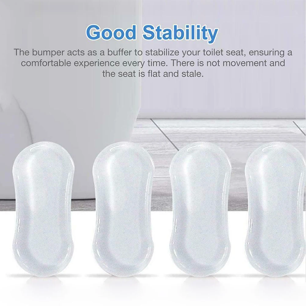 4Pcs/lot Toilet Lid Cushion Antislip Gasket Toilet Seat Bumper Increase The Height Seat Pads Bathroom Toilet Seat Lifter Kits
4Pcs/lot Toilet Lid Cushion Antislip Gasket Toilet Seat Bumper Increase The Height Seat Pads Bathroom Toilet Seat Lifter Kits