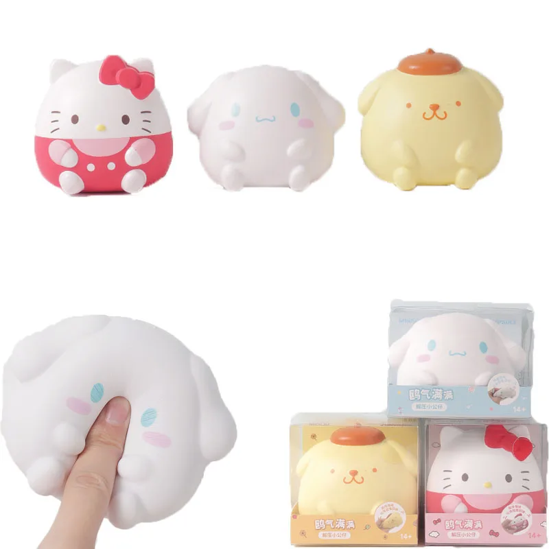 Kawaii Sanrio раскрывает куклу Hello Kitty Cinnamoroll My Melody Kuromi милая игрушка для снятия стресса медленно восстанавливающая форму кукла
Kawaii Sanrio раскрывает куклу Hello Kitty Cinnamoroll My Melody Kuromi милая игрушка для снятия стресса медленно восстанавливающая форму кукла