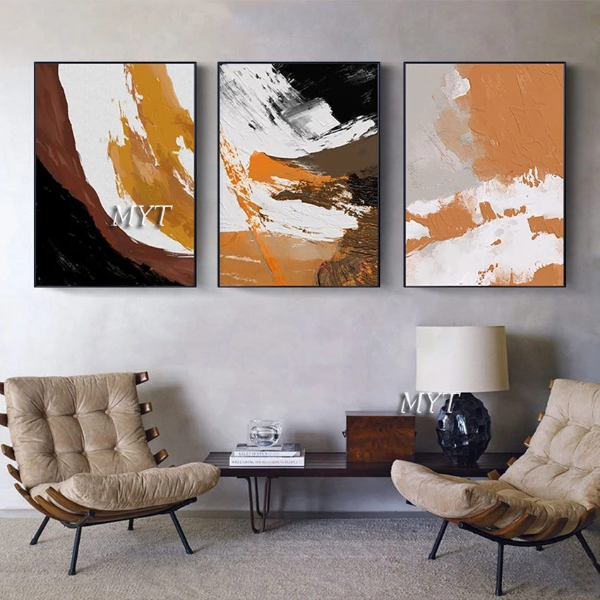 Wall Decor Textured Acrylic Abstract Simple Design Oil Painting 3 Panel Canvas Art Hand-painted Home Decoration No Framed
Wall Decor Textured Acrylic Abstract Simple Design Oil Painting 3 Panel Canvas Art Hand-painted Home Decoration No Framed
