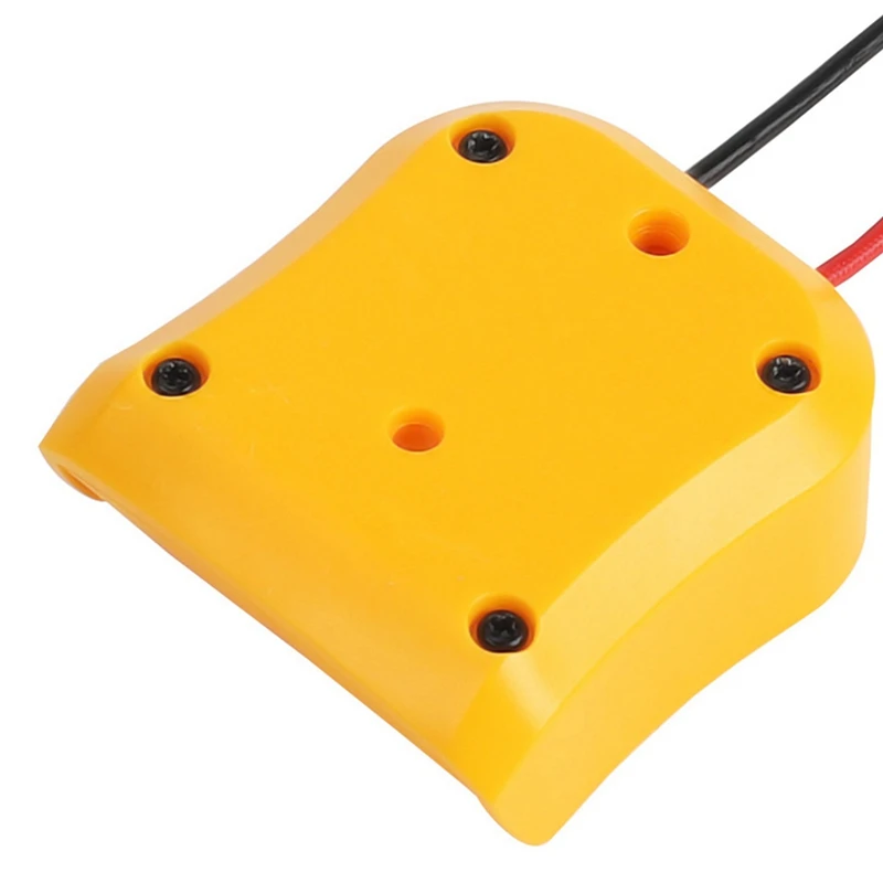 2X DW12V Battery Adapter For Dewalt 10.8V-12V Li-Ion Battery Power Wheel Adaptor Dock Holder With 14 Awg Wires,Yellow
2X DW12V Battery Adapter For Dewalt 10.8V-12V Li-Ion Battery Power Wheel Adaptor Dock Holder With 14 Awg Wires,Yellow