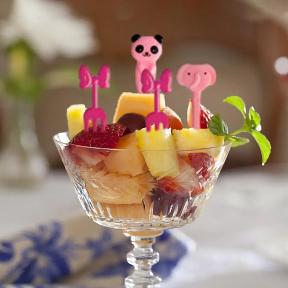 Animal Shape Fruit Fork Reusable Cartoon Animal Fruit Forks Fun Lightweight Kitchen Supplies for Kids' Cake Dessert for Cocktail
Animal Shape Fruit Fork Reusable Cartoon Animal Fruit Forks Fun Lightweight Kitchen Supplies for Kids' Cake Dessert for Cocktail