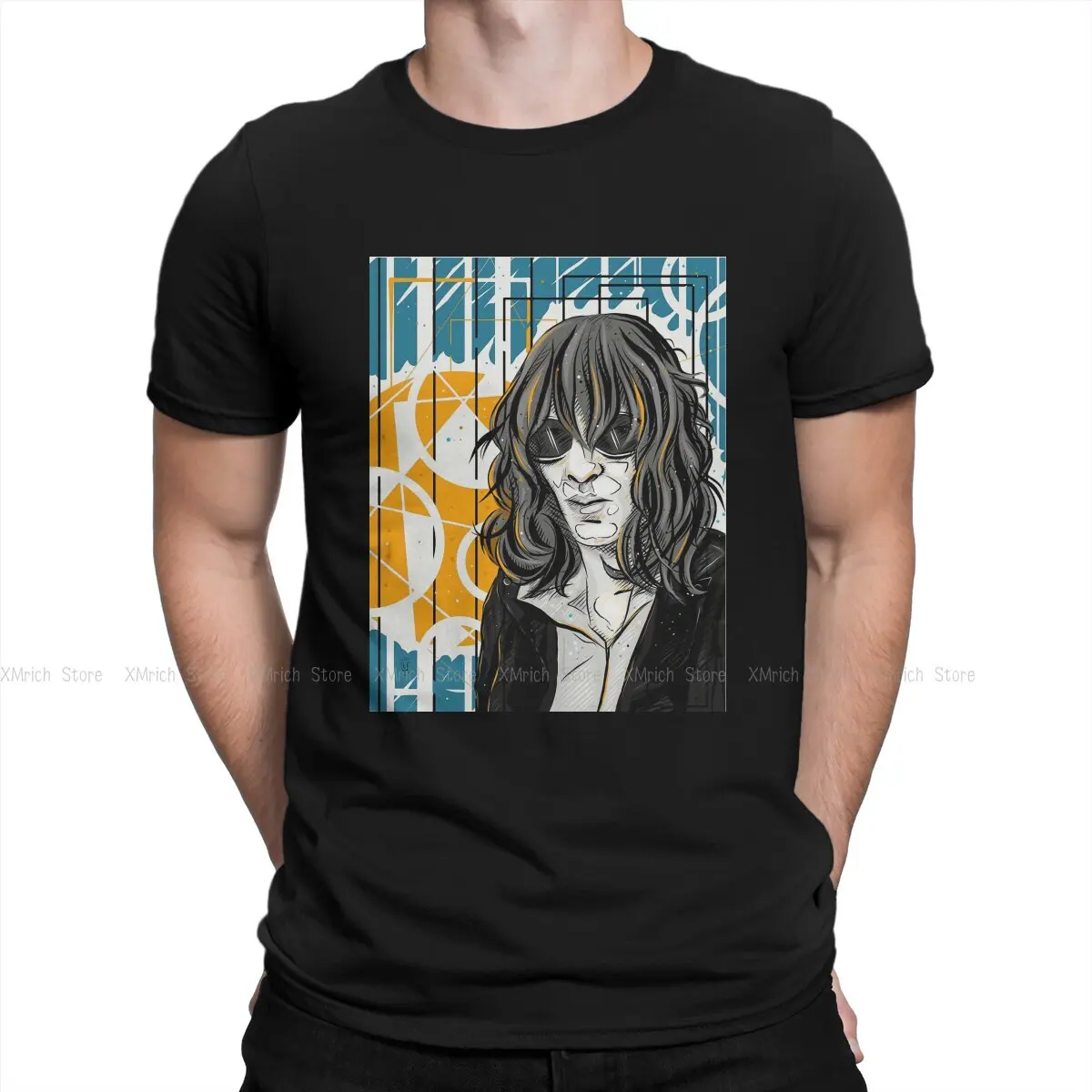 Men's T-Shirts Illustration Classic Casual Pure Cotton Tees Ramone Cool and Ordinary T Shirt Crew Neck Clothes Birthday Gift
Men's T-Shirts Illustration Classic Casual Pure Cotton Tees Ramone Cool and Ordinary T Shirt Crew Neck Clothes Birthday Gift