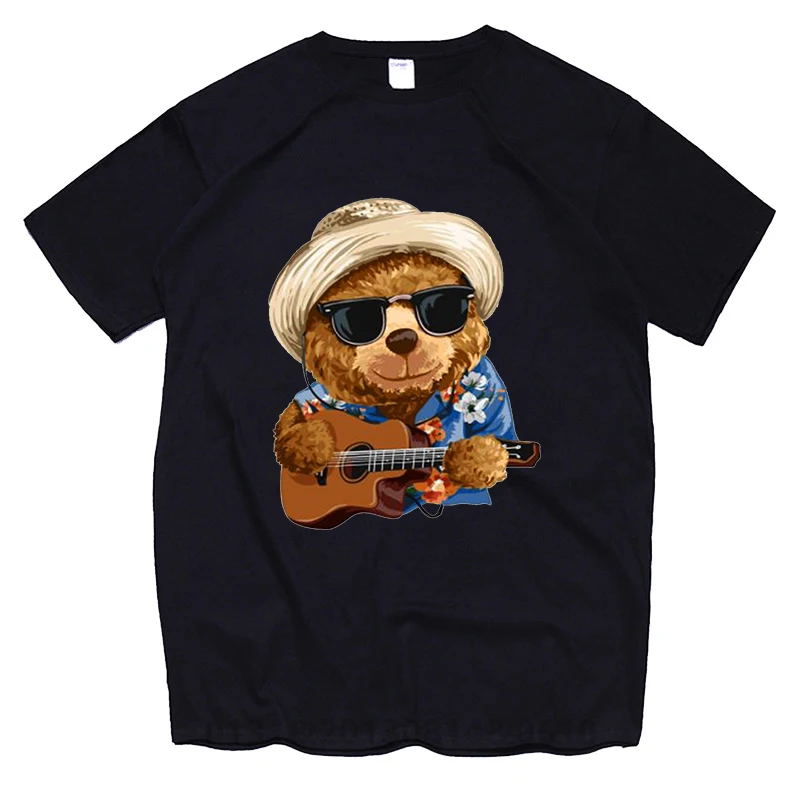 Funny Guitar Bear Pattern Print Women's T-shirt Fashion Cartoon Harajuku Female Casual Tshirt Summer Short Sleeve Unisex Top Tee
Funny Guitar Bear Pattern Print Women's T-shirt Fashion Cartoon Harajuku Female Casual Tshirt Summer Short Sleeve Unisex Top Tee