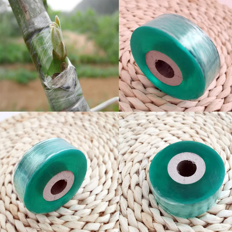 

PE Grafting Tape Film Self-adhesive Garden Tree Plants Seedlings Vine Tomato Grafting Accessories Stretchable 2cm Width