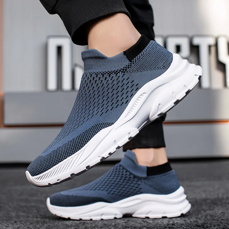 Male Sneakers 2023 Summer New Mesh Breathable Thick Sole Socks Increase Comfort Casual Sports Fashion Lazy Shoes Zapatillas De
Male Sneakers 2023 Summer New Mesh Breathable Thick Sole Socks Increase Comfort Casual Sports Fashion Lazy Shoes Zapatillas De