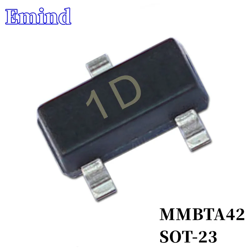500/1000/2000/3000Pcs MMBTA42 SMD Transistor SOT-23 Footprint 1D Silkscreen NPN Type 300V/500mA Bipolar Amplifier Transistor 
500/1000/2000/3000Pcs MMBTA42 SMD Transistor SOT-23 Footprint 1D Silkscreen NPN Type 300V/500mA Bipolar Amplifier Transistor