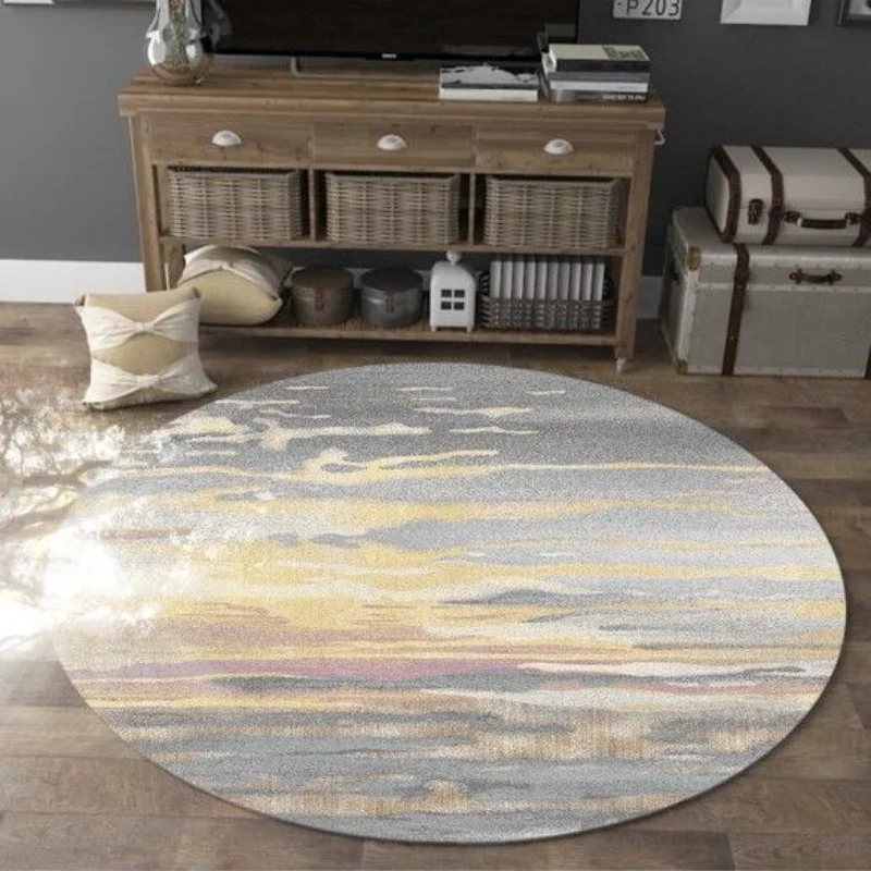 Nordic Round Rugs Living Room Decoration Home Hallway Decor Round Carpets for Bed Room Washable Luxury Entrance Door Mat Outdoor
Nordic Round Rugs Living Room Decoration Home Hallway Decor Round Carpets for Bed Room Washable Luxury Entrance Door Mat Outdoor