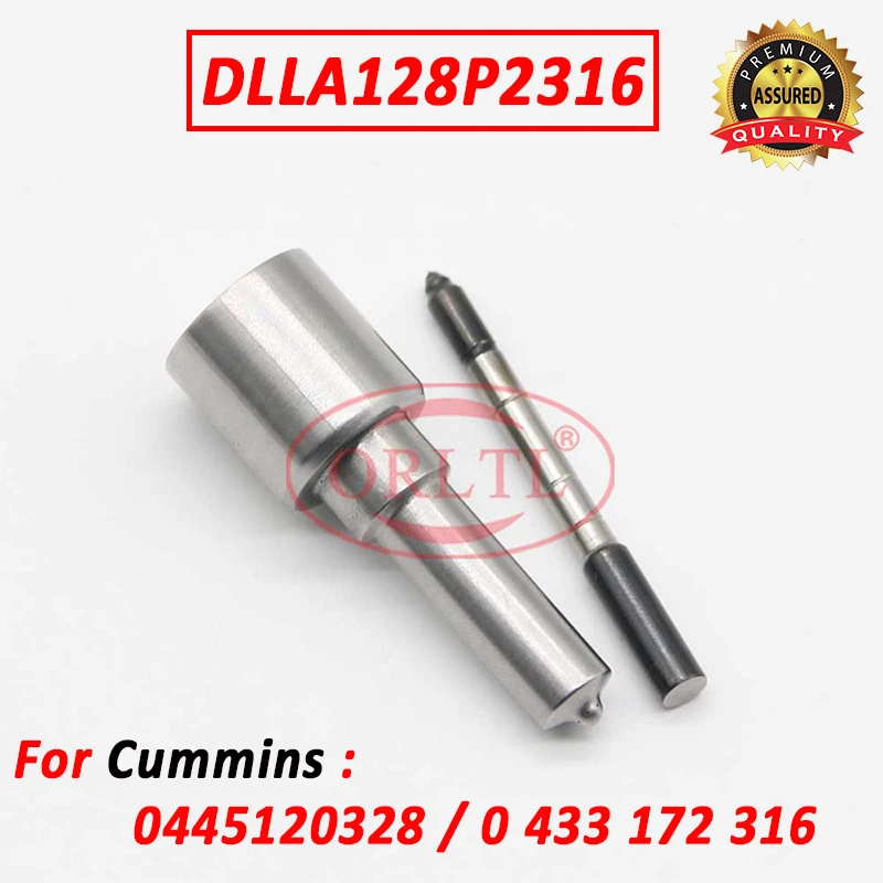 DLLA128P2316 Common Rail Injector Nozzle DLLA 128 P 2316 Injection Sprayer 0 433 172 316 For Cummins 0445120328
DLLA128P2316 Common Rail Injector Nozzle DLLA 128 P 2316 Injection Sprayer 0 433 172 316 For Cummins 0445120328