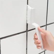 Multipurpose Bathroom Tile Floor Gap Cleaning Brush Window Groove Cleaning Brush Convenient Household Corner Tools