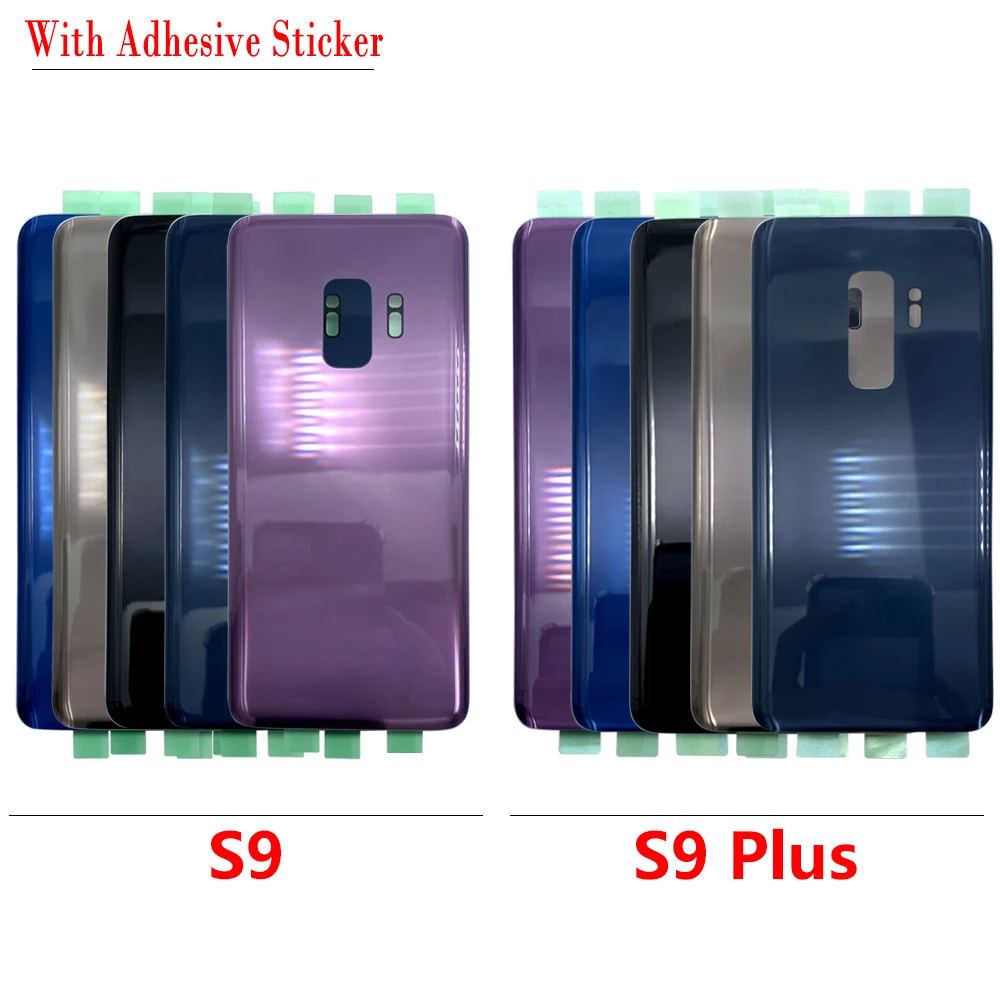 New Back Glass Cover Replacement For Samsung Galaxy S9 Plus S9 Battery Cover Rear Door Housing Case Parts With Adhesive Sticker 
New Back Glass Cover Replacement For Samsung Galaxy S9 Plus S9 Battery Cover Rear Door Housing Case Parts With Adhesive Sticker