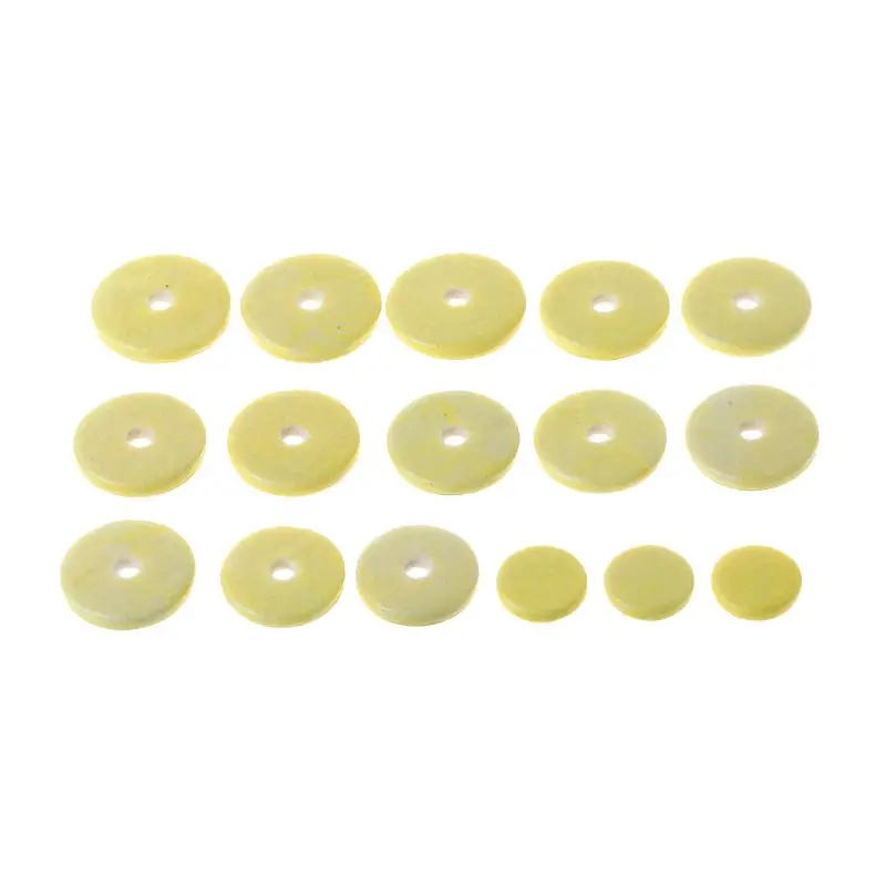 Pack of 16 Flute Pads, Flute Pads Set Replacement Accessories for Flutes Great Performance E56D
Pack of 16 Flute Pads, Flute Pads Set Replacement Accessories for Flutes Great Performance E56D