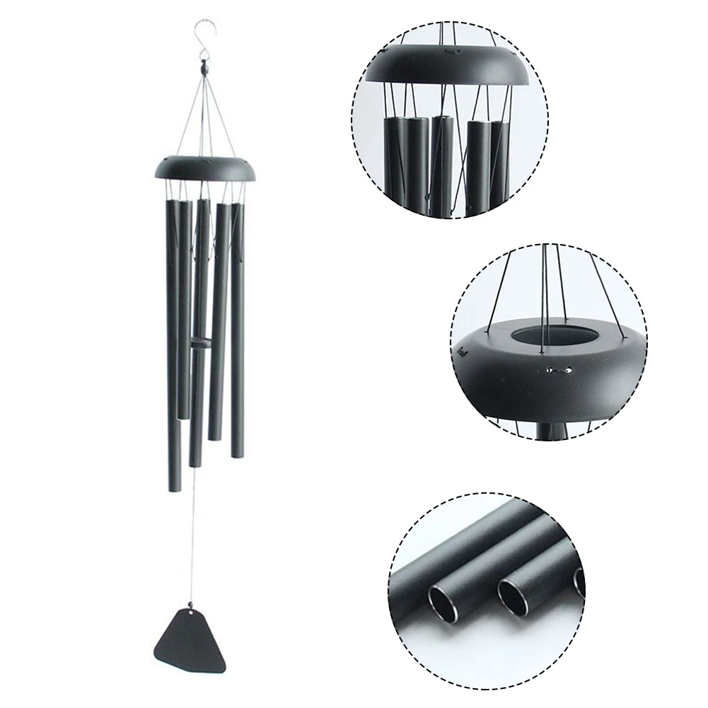 36in Wind Chimes Pendant Outdoor Large Dark Toned Wind Chimes Adjustable Garden For Decor Balcony Yard Garden Home Bells Tubes
36in Wind Chimes Pendant Outdoor Large Dark Toned Wind Chimes Adjustable Garden For Decor Balcony Yard Garden Home Bells Tubes