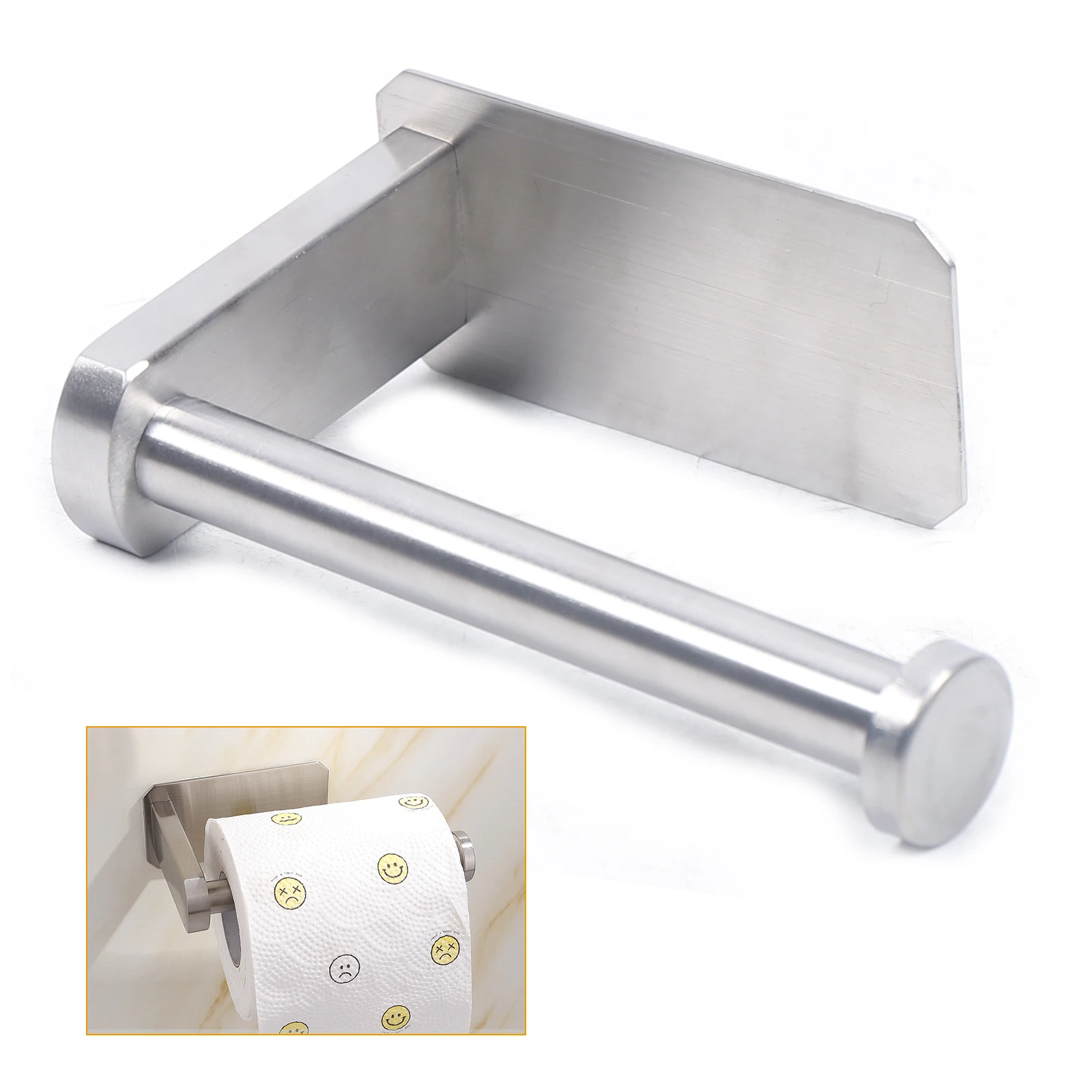 Wall Mounted Bathroom Roll Paper Holder Toilet Tissue Rack Stainless Steel 304 Stainless Steel Bathroom Toilet Paper Holder
Wall Mounted Bathroom Roll Paper Holder Toilet Tissue Rack Stainless Steel 304 Stainless Steel Bathroom Toilet Paper Holder