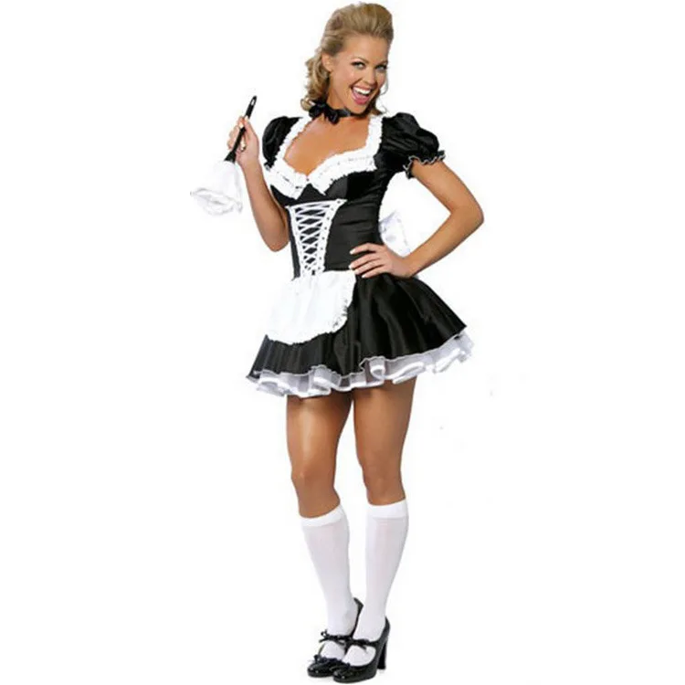 2023 new Ladies Sexy Lingerie Maid Costume Cosplay Sexy Outfit Lovely Clothes Apron With Neck Gaiter Ribbon
2023 new Ladies Sexy Lingerie Maid Costume Cosplay Sexy Outfit Lovely Clothes Apron With Neck Gaiter Ribbon