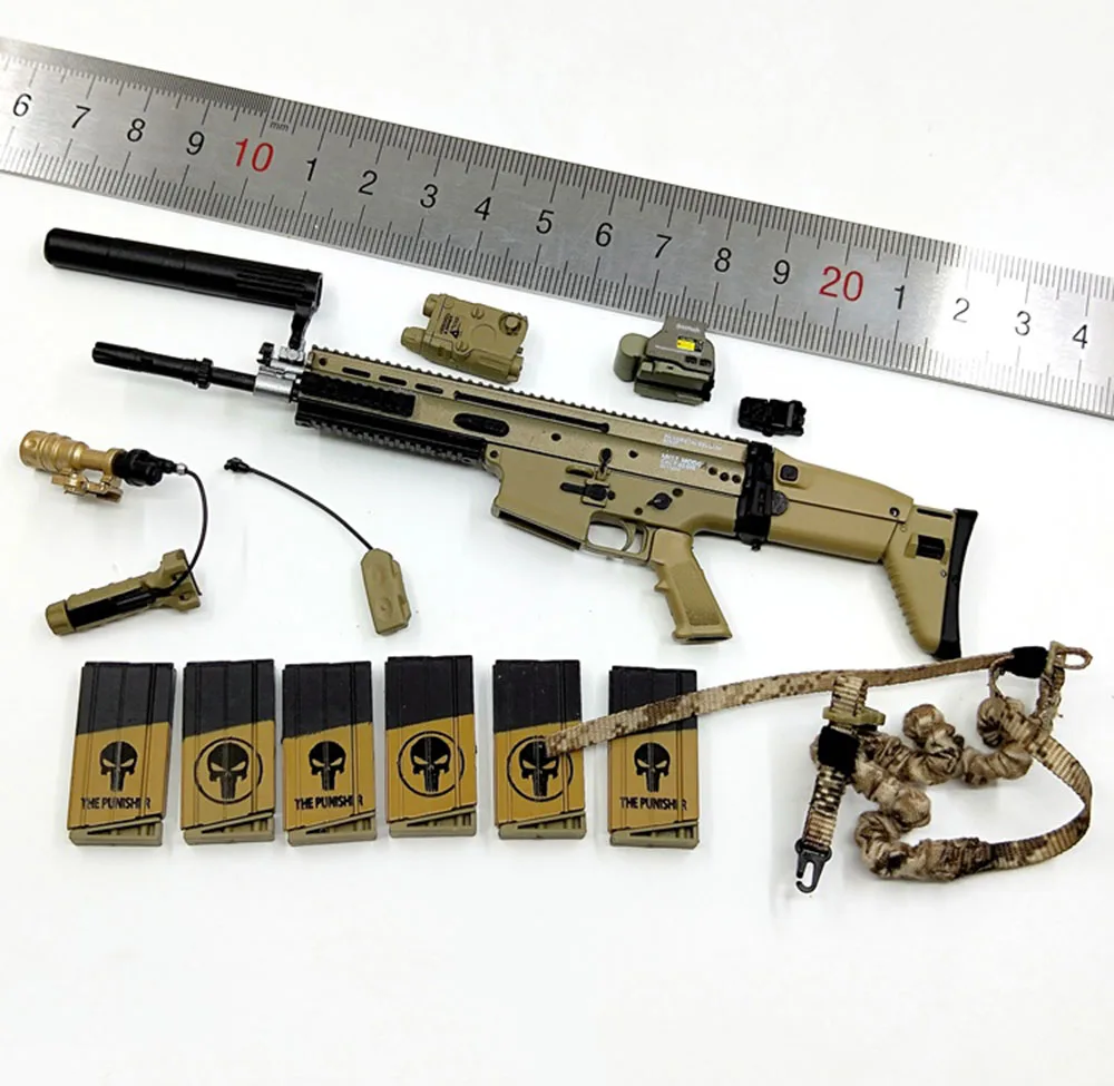 1/6th Minitimes M012 US Seal Team Captain Navy Special Force Scar Series MK17 Weapon PVC Material For 12inch Action Figures
1/6th Minitimes M012 US Seal Team Captain Navy Special Force Scar Series MK17 Weapon PVC Material For 12inch Action Figures