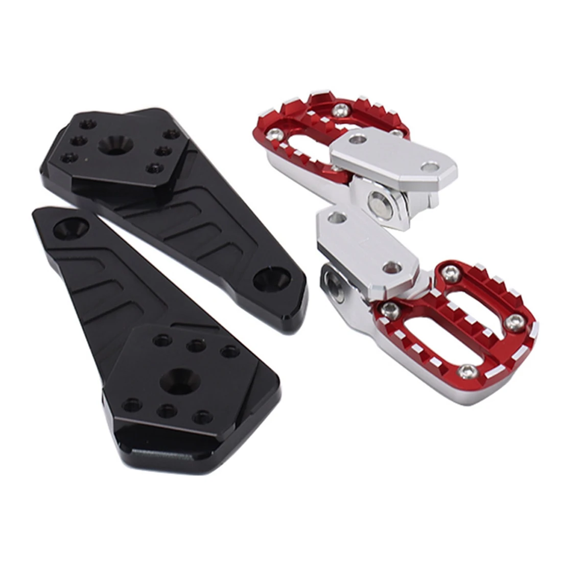 For Honda XADV 750 X-ADV 750 2021 Aluminum Rear Pedal Foot Stand Folding Footrests Passenger Foot Pegs (Silver+Red)
For Honda XADV 750 X-ADV 750 2021 Aluminum Rear Pedal Foot Stand Folding Footrests Passenger Foot Pegs (Silver+Red)