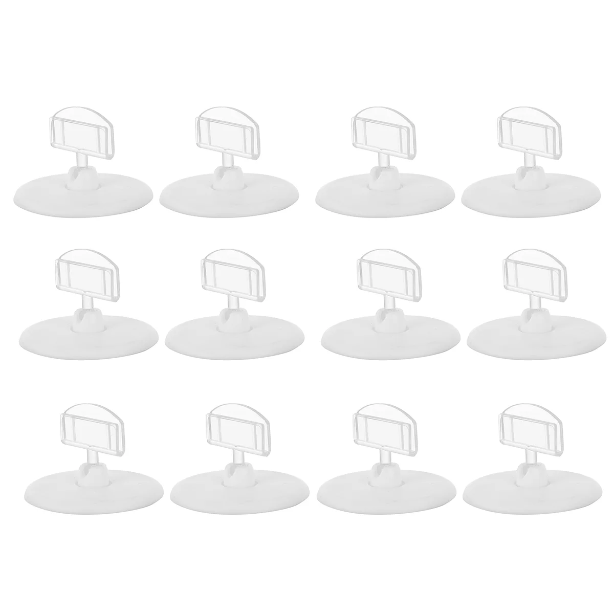 12 Pcs Plastic Coat Hangers Supermarket Label Holder Price Tag Clip Number 5.5X3.2X3CM New Ps Material Advertising
12 Pcs Plastic Coat Hangers Supermarket Label Holder Price Tag Clip Number 5.5X3.2X3CM New Ps Material Advertising
