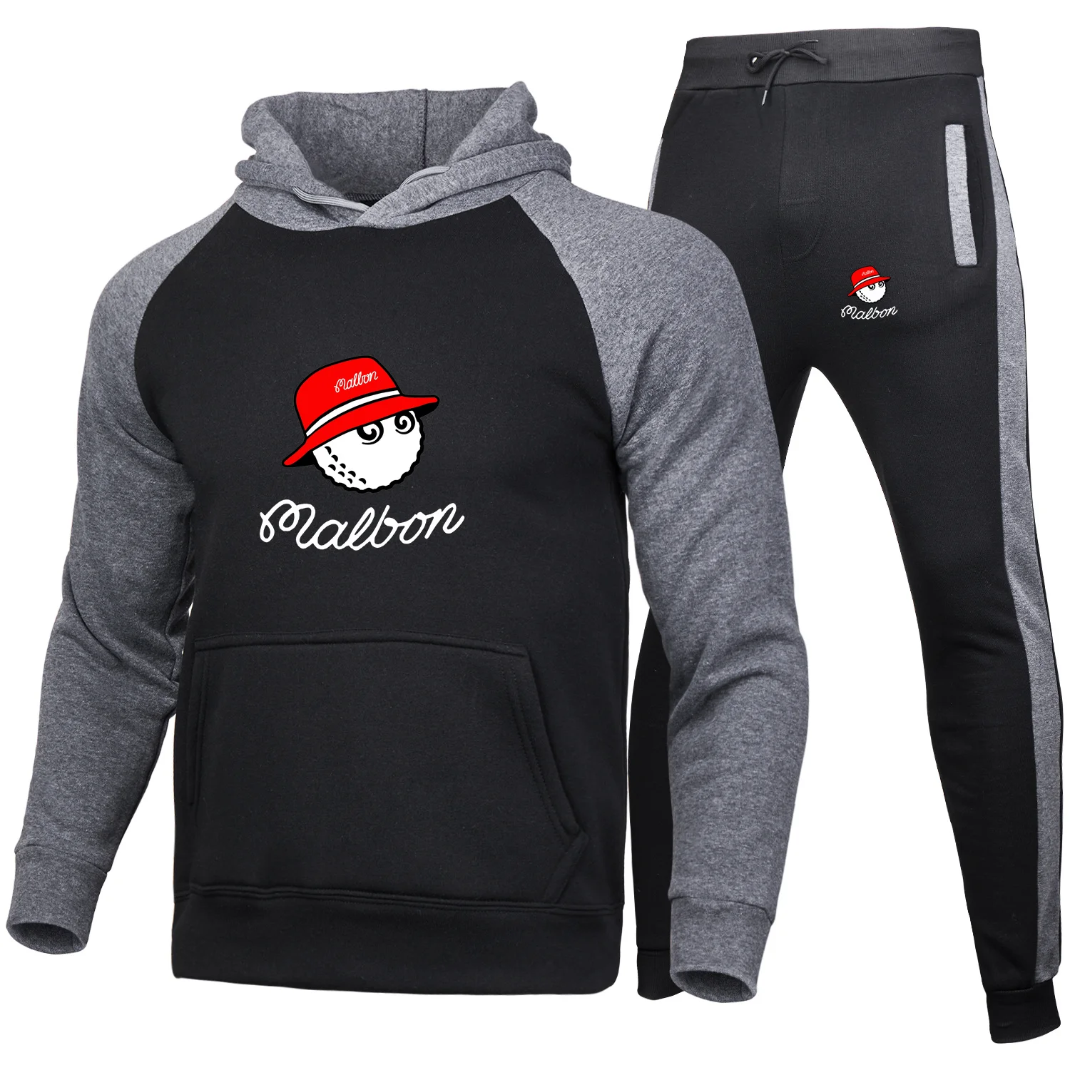 New 2022Men's brand Malbon Golf suit autumn and winter new fashion zipper hooded sweater + pants two-piece casual sports suit
New 2022Men's brand Malbon Golf suit autumn and winter new fashion zipper hooded sweater + pants two-piece casual sports suit