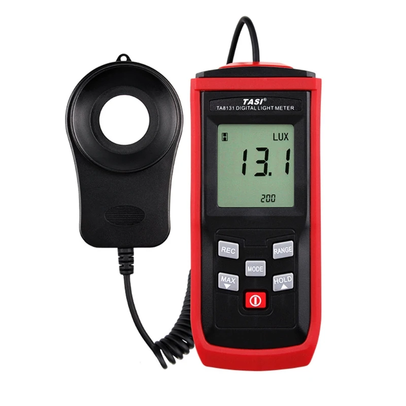 Цифровой измеритель освещенности TA8131 100000Lux/FC LCD Luxmeter Luminometer Photometer
Цифровой измеритель освещенности TA8131 100000Lux/FC LCD Luxmeter Luminometer Photometer