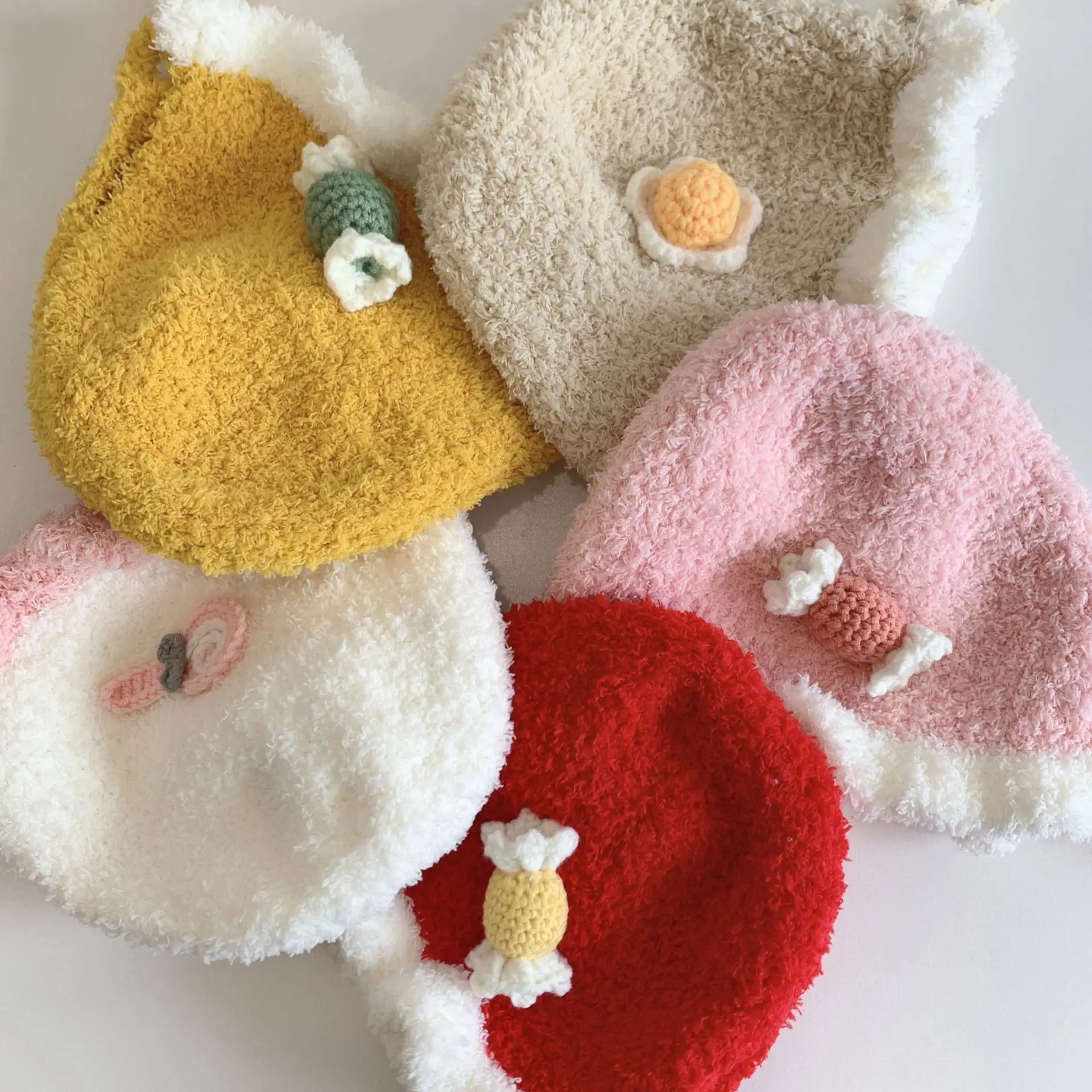 RiniKinda Sweet Candy Girls Hat Infant Hat Autumn and Winter Ear Protection Warm Woolen Hat Winter Girl Baby Hooded Hat
RiniKinda Sweet Candy Girls Hat Infant Hat Autumn and Winter Ear Protection Warm Woolen Hat Winter Girl Baby Hooded Hat
