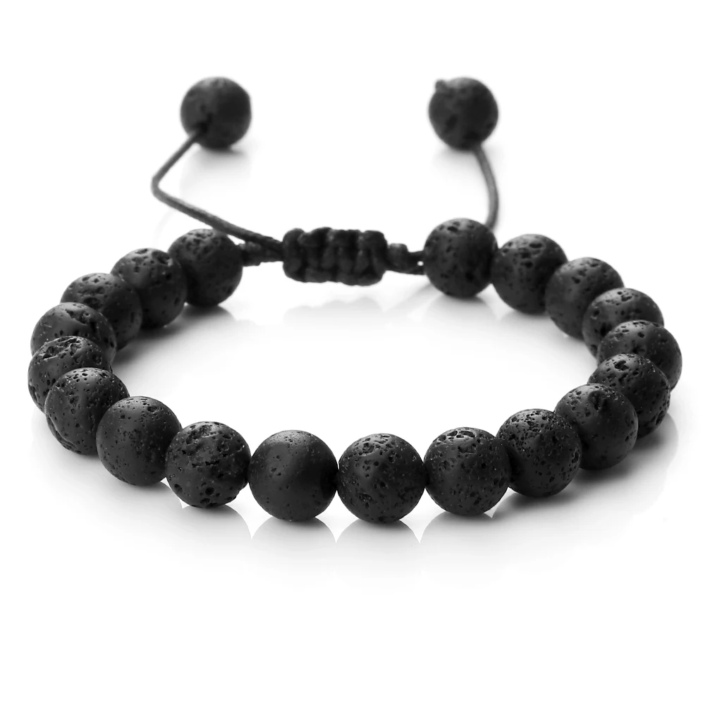 Adjustable Couples Bracelets 8mm Beads Black White Braiding Macrame Lovers Bracelet For Women Men Distance Jewelry Pulseras
Adjustable Couples Bracelets 8mm Beads Black White Braiding Macrame Lovers Bracelet For Women Men Distance Jewelry Pulseras